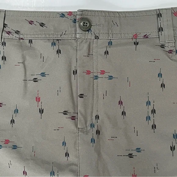 Eddie Bauer Olive Camo Green Skorts Casual Adventurer arrow print - Picture 12 of 16